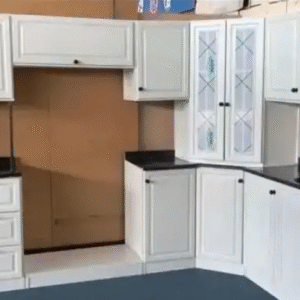 Ready-made kitchen cabinet, 6 meters, two colors